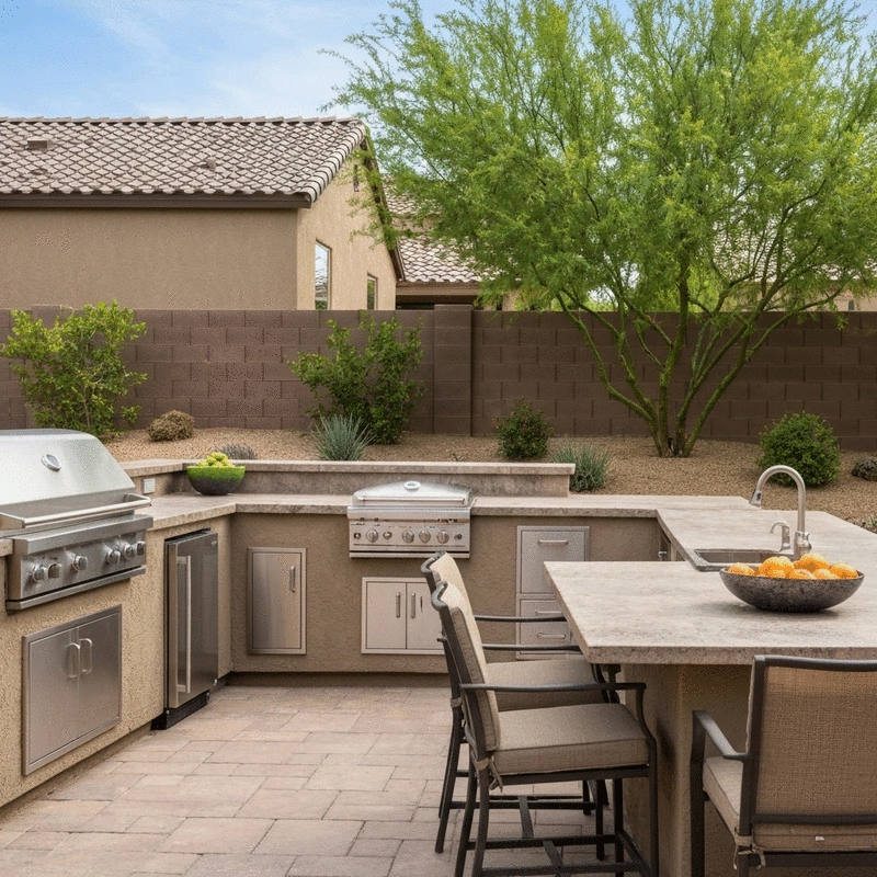 Custom Outdoor Kitchens in Queen Creek, Arizona