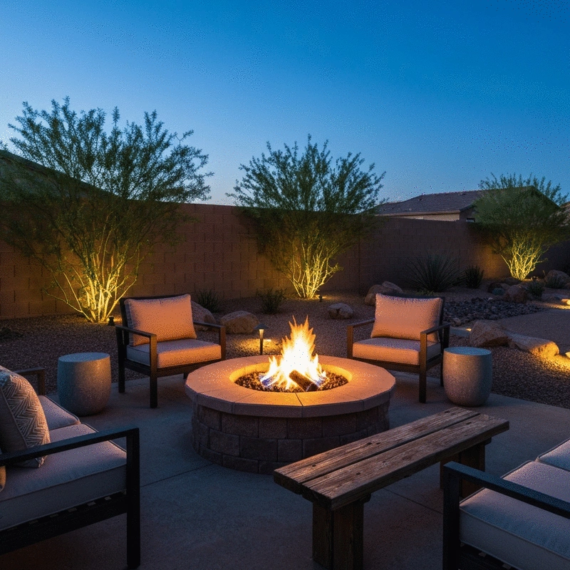 Fire Pits in Queen Creek, Arizona