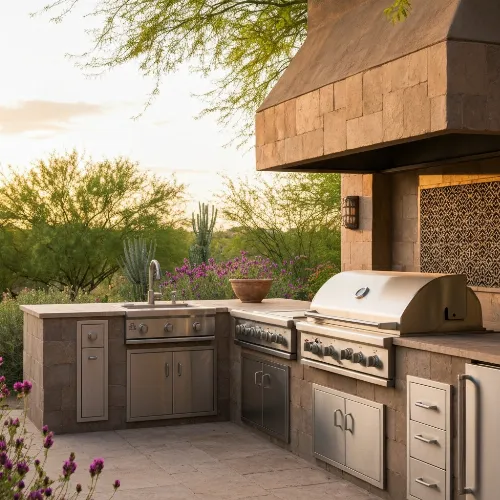 Custom Outdoor Kitchen Design